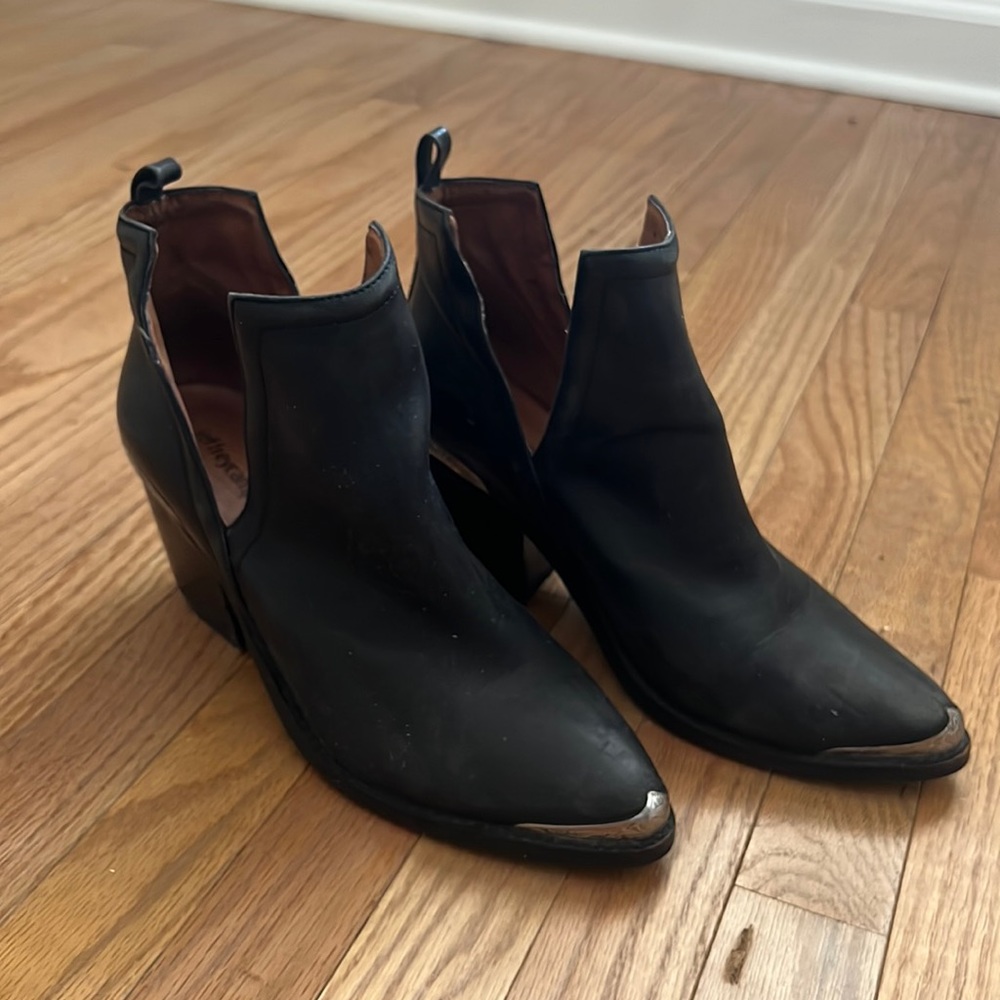 Jeffrey Campbell Black Cromwell Bootie